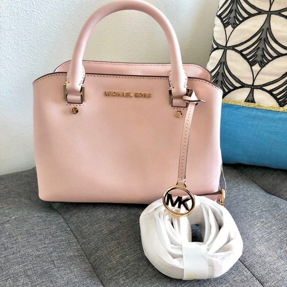 ☀️NWT☀️MICHAEL KORS Savannah Small Satchel Bag - Picture 5 of 8